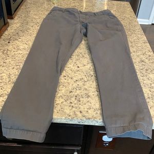 Mens All Saints size 34 gray boot cut pants